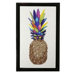 Jonathan Adler Pineapple Beaded Wall Art